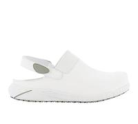 SAFETY JOGGER Sabots de sécurité Femmes - Dany - Chaussure de Travail légère et Confortable à Velcro, idéale infirmières ou Cuisine, antidérapante et Absorbant Chocs, Oxypas, Blanc, EU 36