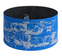 Safety Maker 44562 bandeau réversible réfléchissant, pour le jogging, la course à pied, protège-oreilles hommes/femmes avec réflecteur bleu-noir