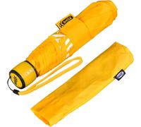 Safety Reflex Extra Light Mini Umbrella for Children,Grey,Yellow,Children's pocket umbrella with hand opening.