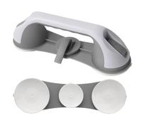 Safety Shower Handles - Grab Bar For Bathroom, Heavy-Duty Suction Handrails | Handicap Assistance Rails For Seniors Elderly Toilet Bathing Apartment Hotel Home Wall Support Non-Slip Secure