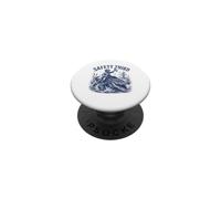 Safety Third Beer Drinking Swamp Cowboy PopSockets PopGrip Adhésif