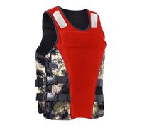 Safety Vest, Lightweight Buoyancy Aid, Tear Resistant Floating Gear, Reflective Swim Jacket for Adults Kayaking Surfing