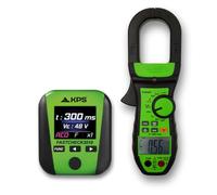 SAFETYCHECK FAST - KIT FASTCHECK3010 Appareil Multifonction de poche avec Pince Ampèremétrique TRMS Professionnelle DCM3500T | Kit Électricien | Compatible APP | CAT.IV