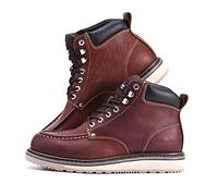 SAFEYEAR Chaussure de Securite pour les Hommes et les Femmes, M-8076 Basket de Securite des hommes Montante Legere et Confortable, Botte de Securité du Travail de Haute Chantier, Bout Mocassin Doux