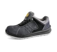 SAFEYEAR Chaussures de Travail Légères Chaussures de Sécurité - 7331 S1P Embout en Composite Embout Anti-Crevaison (46 EU, Gris)