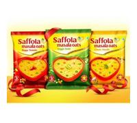 Saffola épicé (Masala) avoine, prêt en 3 minutes, 3 saveurs différentes - Masala classique, Peppy Tamato et Veggie Twist - délicieux petit déjeuner sain - Lot de 6 (3 saveurs chacune)