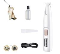 Saffory Dog Trimmer, Saffory Electric Dog Trimmer, Saffory - Saffory Dog Trimmer, Dog Paw Trimmer, Pet Micro Precision Saffory Paw Trimmer, Rechargeable Low Noise Pet Trimmer (Without Shaving head)