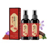 Saffron Hair Blackening Spray, Saffron Hair Spray, affron air Growth , affron Herbal Essence 100ml, Volumizing Thickness Anti- air Loss (2 Pcs)