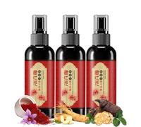 Saffron Hair Blackening Spray, Saffron Herbal Essence Spray, Saffron and Polygonum Multiflorum Essence Spray, Herbal Gray Hair Spray, Improve Dryness and Frizz (3)