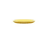 PETIT PLATEAU OVALE "VANITY" Saffron yellow