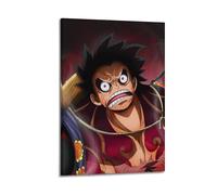 SAFHUER One Piece Anime Poster43 Poster décoratif sur toile pour mur mural moderne pour chambre à coucher 50 x 75 cm
