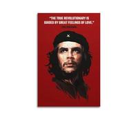 SAFHUER Poster Che Guevara sur toile - Impression d'art moderne pour chambre à coucher - 20 x 30 cm