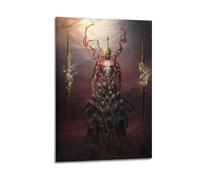 SAFHUER Poster décoratif sur toile Path of Exile 2 - Jamara La Résurrection du Roi - Impression d'art moderne pour chambre à coucher (60 x 90 cm)