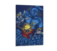 SAFHUER Poster décoratif sur toile « Your Wish Is My Command » - Décoration murale moderne pour chambre à coucher - 30 x 45 cm