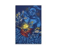 SAFHUER Poster décoratif sur toile « Your Wish Is My Command » - Impression d'art moderne pour chambre à coucher - 20 x 30 cm