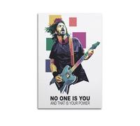 SAFHUER Poster Foo Fighters 2 - Impression sur toile - Décoration murale moderne pour chambre à coucher - 40 x 60 cm
