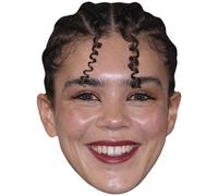 Safia Oakley-Green (Smile) Big Head. Masque plus grand que nature.