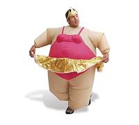 Safield - Costume déguisement gonflable ballerine avec tutu -Rose- Taille Unique