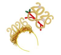 SAFIGLE 1 Ensemble Accessoires Éblouissants pour Réveillon Nouvel An et Fêtes de Noël Améliorez Ambiance de Vos Célébrations