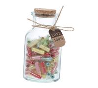 SAFIGLE 1 Ensemble Coffret de Capsules Décoratives Transparentes Messages Personnalisés pour Couples pour Anniversaire Saint Valentin Spéciaux