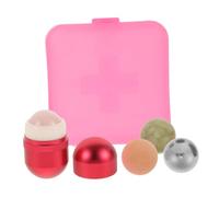 SAFIGLE 1 Ensemble De Massage Beauté Masseur Pour Les Yeux Rafraîchissant Pour Les Yeux Mini Rouleau Pour Les Yeux Appareil De Sculpture Du Visage Baguette De Soin De La Peau