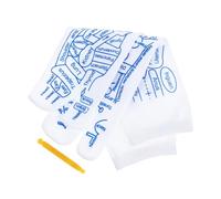 SAFIGLE 1 Ensemble point d'acupuncture chaussettes massage masser les tissus profonds soutien pieds veau acupression chaussettes masseur chaussettes à points de pression résine