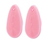 SAFIGLE 1 jeu Brosse Nettoyante Électrique Pour Le Visage Nettoyante Et Douce Masseur Facial Gel De Silice Rose 2 pièces