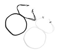 SAFIGLE 1 Paire Bracelets Corde pour Couples Bracelet Ajustable pour Hommes et Accessoire pour Saint