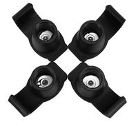 SAFIGLE 1 Patins De Ski Antidérapants Pour Rollators De Accessoires Et Durables Pour Aînés Glisseurs Nylon Pour Mobilité Et Sécurité Sur Toutes Surfaces 4 Pièces