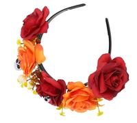 SAFIGLE 1 Pièce Bandeau Halloween à Design Crâne Accessoire Fantastique et Filles pour Cosplay et Fête Décoration Originale pour Look Éblouissant