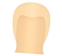 SAFIGLE 1 pièce Bonnet Chauve Latex Durable pour Maquillage Accessoire de Perruque Adulte pour Halloween et Fêtes Thématiques