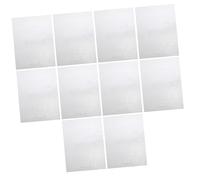 SAFIGLE 10 Feuilles Film de Protection Photo Laminé Transparent Holographique Étanches Anti-reflet Film Plastique Protecteur pour Cartes et Images