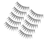 SAFIGLE 10 paires Faux Cils Naturels Croisés Extensions Légères et Réutilisables pour Femmes Look Élégant et Charme Discret Adapté Maquillage Quotidien et Occasions Spéciales