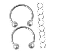 SAFIGLE 10 Pièces Anneaux pour Chapeaux Lot pour Casquettes et Bonnets Accessoire un Extérieur pour Style Moderne et Unique