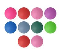 SAFIGLE 10 Pièces Balles de Tennis de Table Colorées 40mm | PP Léger, Format Compact Réutilisable, Pratique pour Tirages, Animations et Fêtes Couleur Aléatoire