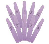SAFIGLE 10 pièces Bloc Polissoir Ongles Double Face Manucure Professionnelle Tampon Éponge Lavable pour Ongles Naturels et Faux