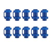 SAFIGLE 10 Pièces Capuchons de Poteau pour Embouts de Fixation | Connexion et Maintien Pratiques, pour Trampoline et Poteau de Filet de Sécurité, Lot de Pièces Bleu