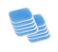 SAFIGLE 10 Pièces Coussinets Gel de Remplacement pour Électrostimulateur Abdominal Tapis de Fitness pour Tonification Musculaire et Massages Compatible avec Machines de Musculation