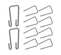 SAFIGLE 10 Pièces Crochet de Fixation pour Ressort de Canapé Multifonction, Accessoire de Cadre de Canapé Robuste et Solide, Réparation et L'assemblage