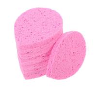 SAFIGLE 10 Pièces Éponge Démaquillante Lavable Cellulosique pour Nettoyage Facial Doux et Pratique Accessoire Beauté