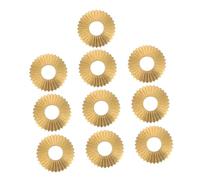 SAFIGLE 10 pièces Gasket Cuivre pour Poignées Vintage Style Chinois Accessoire Décoratif et Remplacement Compact pour Mobilier Ancien Rondelle Facile à Installer