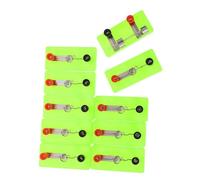 SAFIGLE 10 pièces Kit Socles de Lampe à Vis pour Expériences de Physique Éducatives Accessoires Électriques pour École Primaire et Collège Supports Légers pour Circuits Dc et Projets Stem