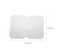 SAFIGLE 10 pièces Lot de Pochettes Transparentes Autocollantes pour Couverture Adhésive Protectrice et Antidérapante pour Manuels Scolaires et Brochés Format Petit