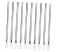 SAFIGLE 10 Pièces Nail Art Line Pens Bendable Stainless Steel Precision Striping Drawing Tools For Home And Professional Manicure