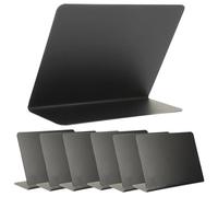SAFIGLE 10 Pièces Panneau Tableau Noir Effaçable Mini Tableau Noir de Bureau Acrylique Réutilisable Léger Facile à Effacer pour Restaurant et Café
