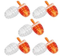 SAFIGLE 10 Pièces Tube de Gloss Vide Nid D'abeille Flacon de Brillant à Lèvres pour Usage Personnel