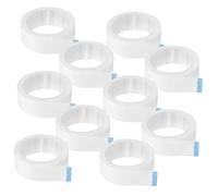SAFIGLE 10 rouleaux Ruban Adhésif pour Extensions de Cils Ruban de Maquillage Respirant Rouleau pour Salons de Beauté et Artistes de Cils