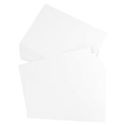 SAFIGLE 100 Feuilles Papier Cartonné Blanc pour Dessin, 180 Gsm 65 Lb,