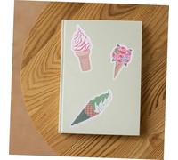 SAFIGLE 100 pièces Autocollants Glacés Décoratifs Stickers Desserts Graffiti pour Valise Friandises et Scrapbooking