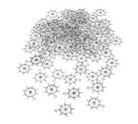 SAFIGLE 100 Pièces Lot de Pendentifs Vintage Ancre et Roue de Bateau Alliage Robuste pour Création DIY Bijoux Bracelets Colliers Accessoires Marins